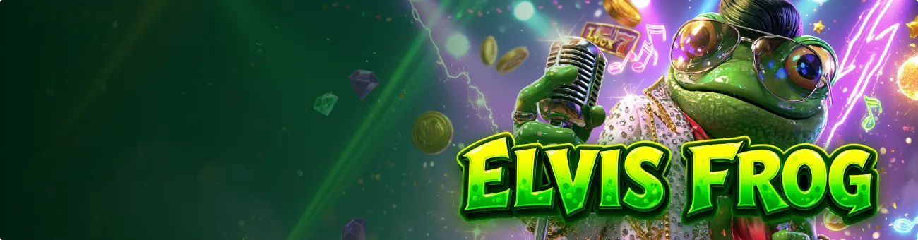Elvis frog slot Banner 5
